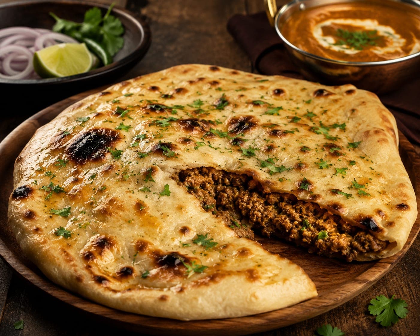 KEEMA NAAN