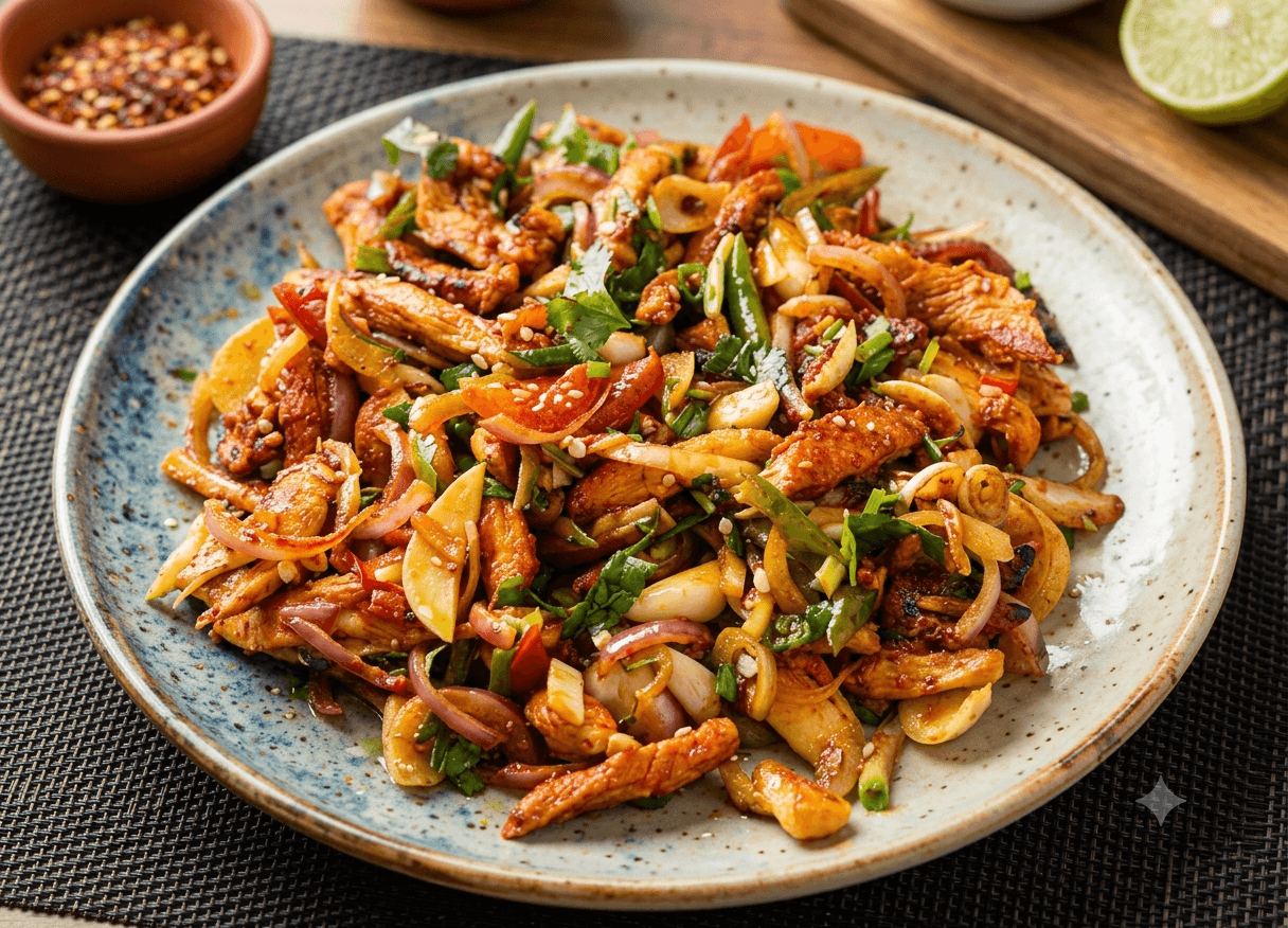 Chicken sadeko