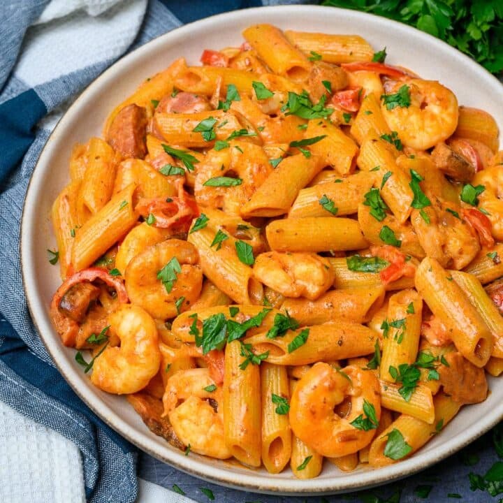 Pasta Prawns